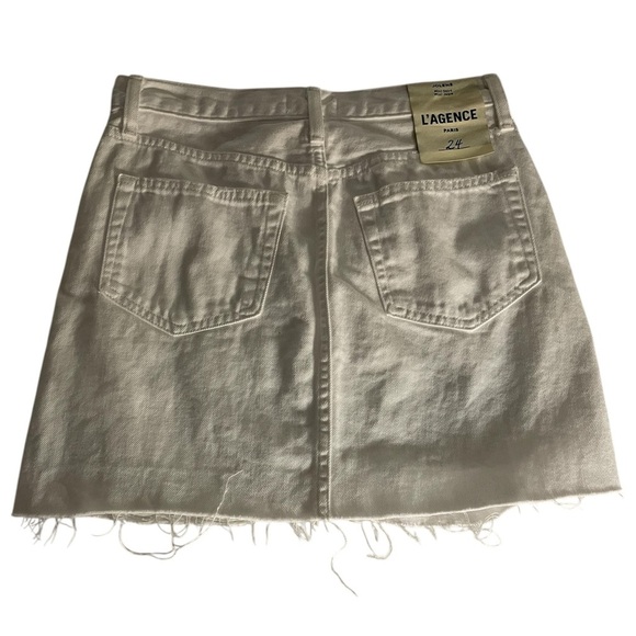 NWOT L’AGENCE Jolene mini skirt. Size 24. - Picture 5 of 8